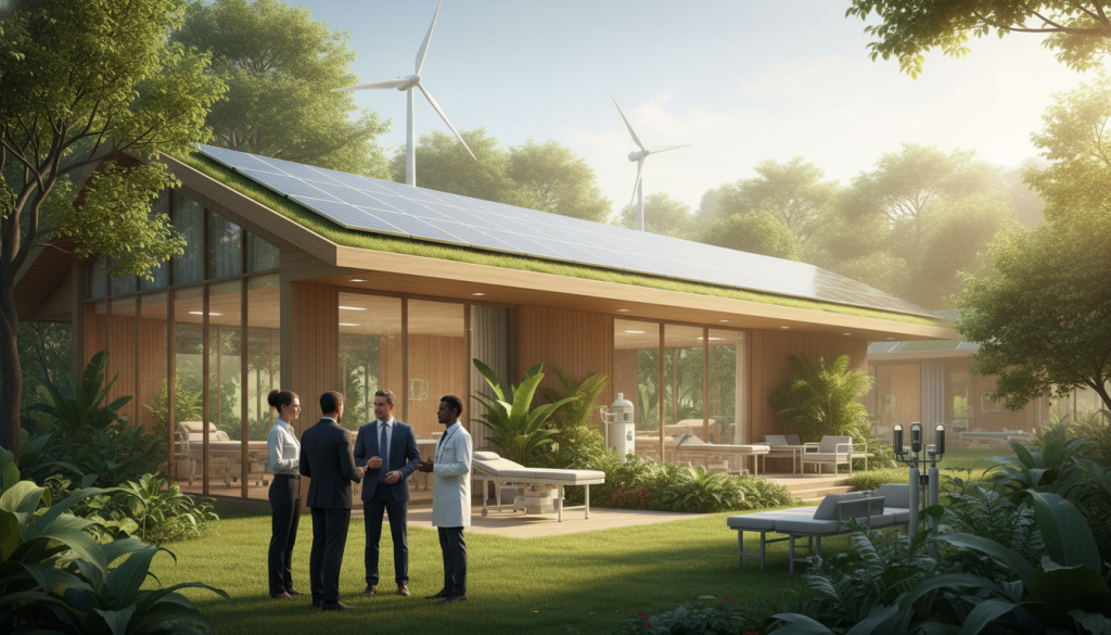 Sustainable healthcare provider facility Sustainable healthcare provider facility