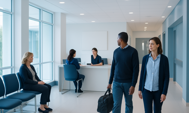 How to think about arrival timing without overcomplicating it — same-day arrival before treatment
