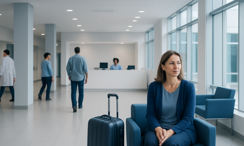 How to think about the choice without overcomplicating it — traveling alone for treatment