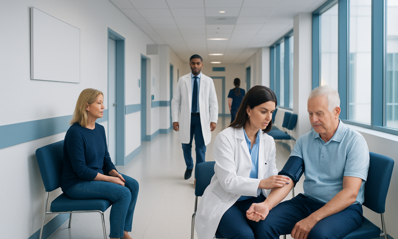 Overview — blood pressure readings