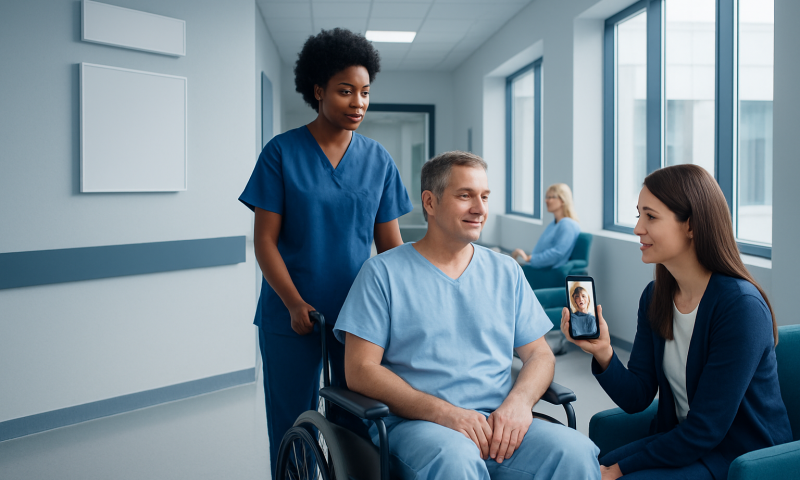 Recovery starts before you leave the hospital — long-distance recovery support