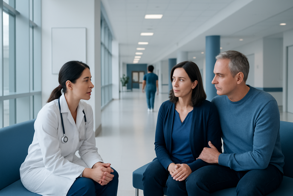 Support starts with listening, not managing — After the procedure family support