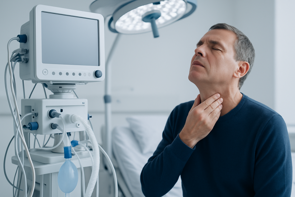 Symptoms — tonsillectomy in adults