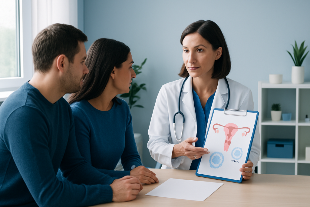 When additional testing is useful — IVF with frozen embryo