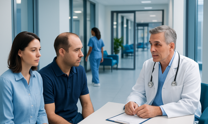 When to See a Doctor — blood tests before hair transplant