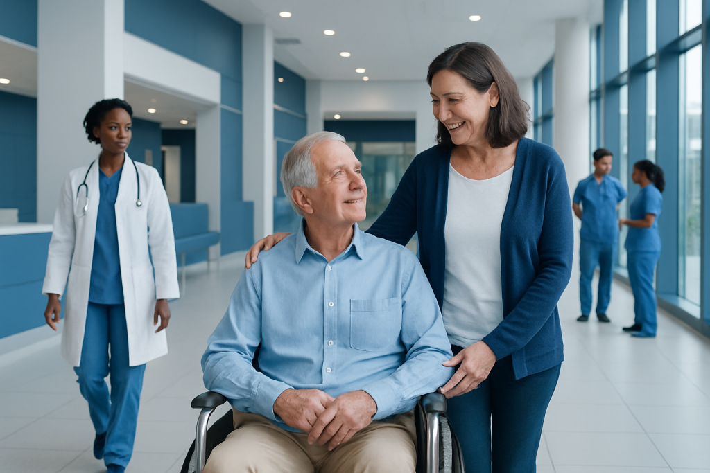 Why a companion can make a treatment trip feel manageable — Senior companion support