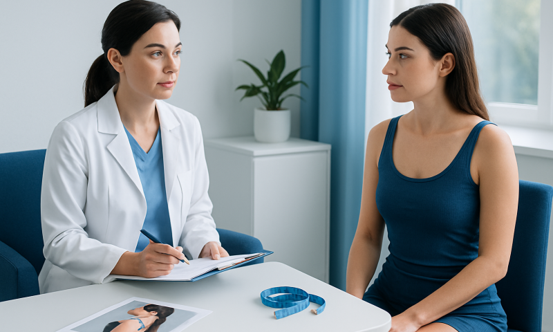 Why measurements matter as much as images — photos and measurements before plastic surgery