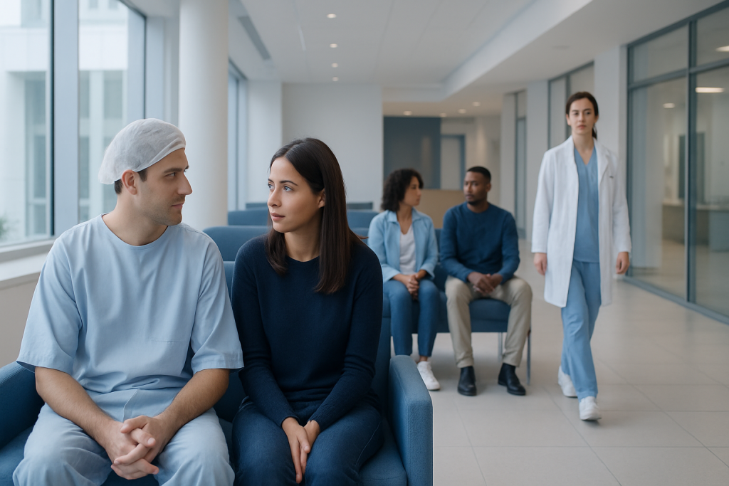 Your job starts before the hospital does — companions before surgery in Turkey