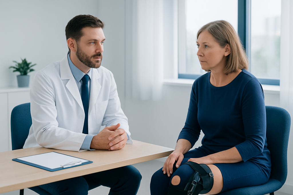 Causes and risk factors — knee brace