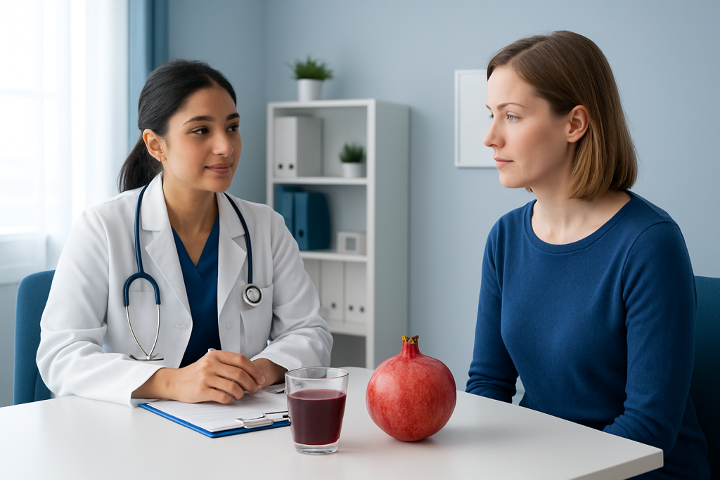 Causes and Risk Factors — pomegranate juice