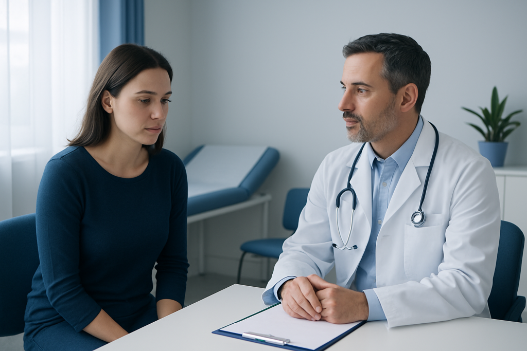 Causes and Risk Factors — Brown discharge