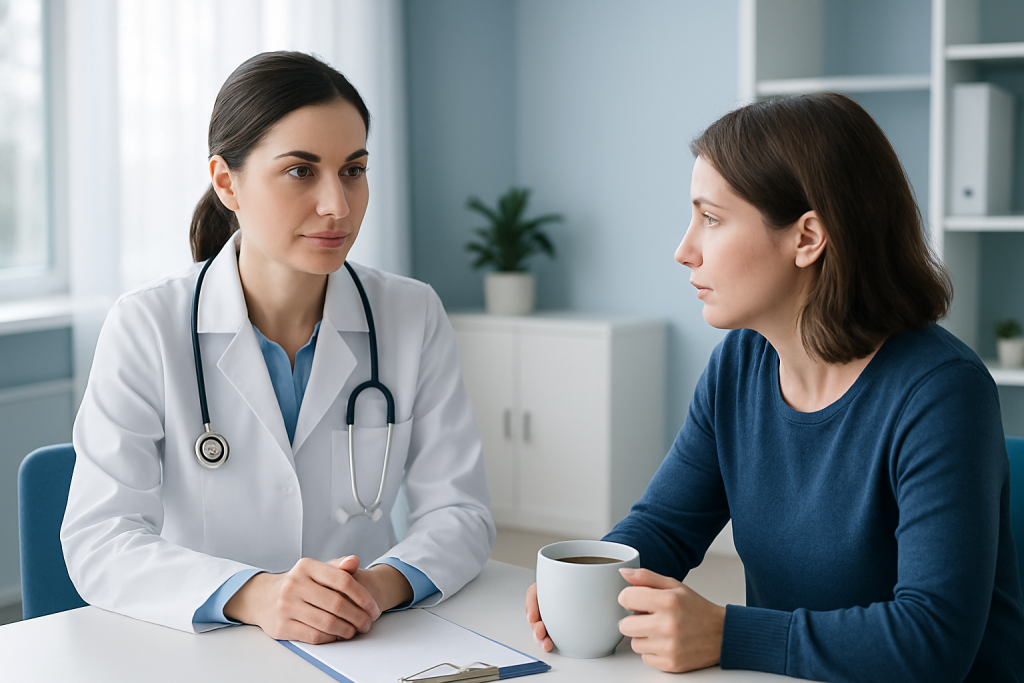 Causes and Risk Factors — caffeine in a cup of coffee