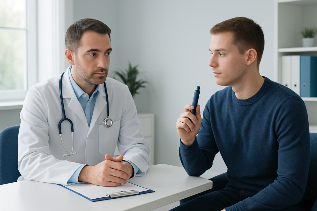 Causes and risk factors — No nicotine vape