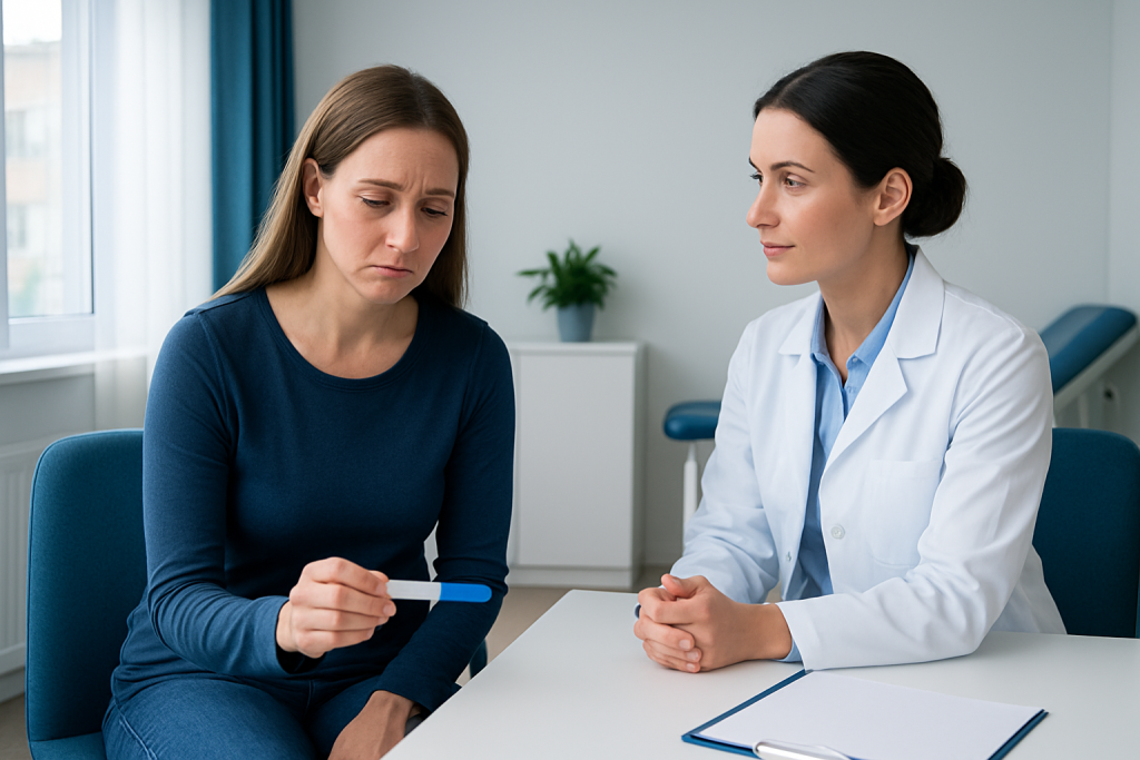 Causes and Risk Factors — late cycle negative pregnancy test
