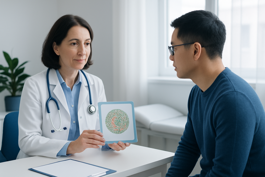 Causes & Risk Factors — color blind test
