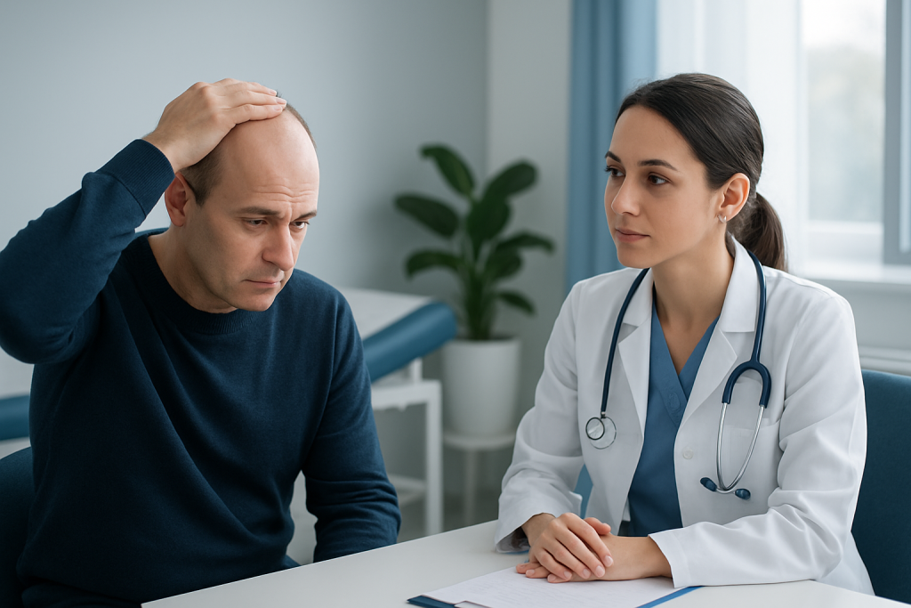 Causes & Risk Factors — receding hairline