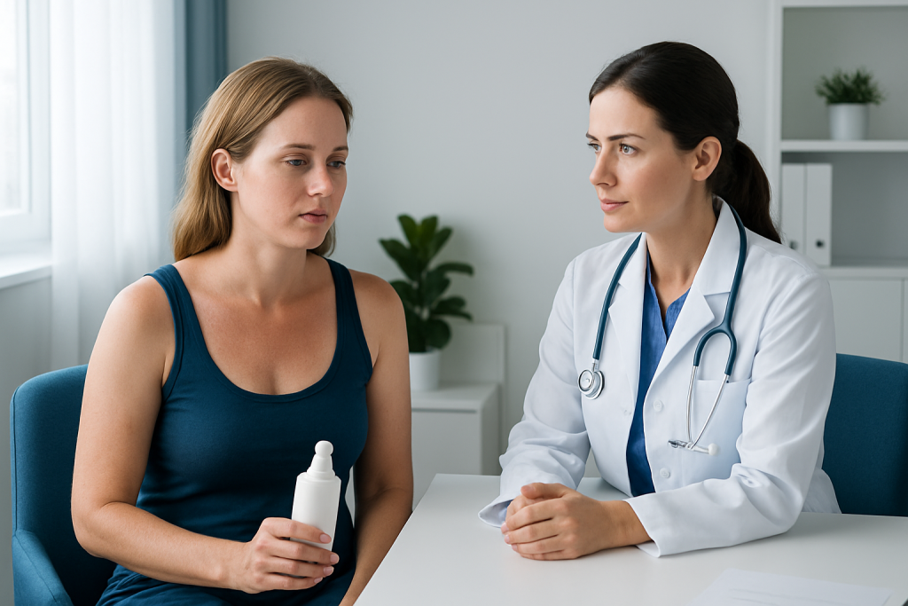Causes & Risk Factors — suntan with sunscreen