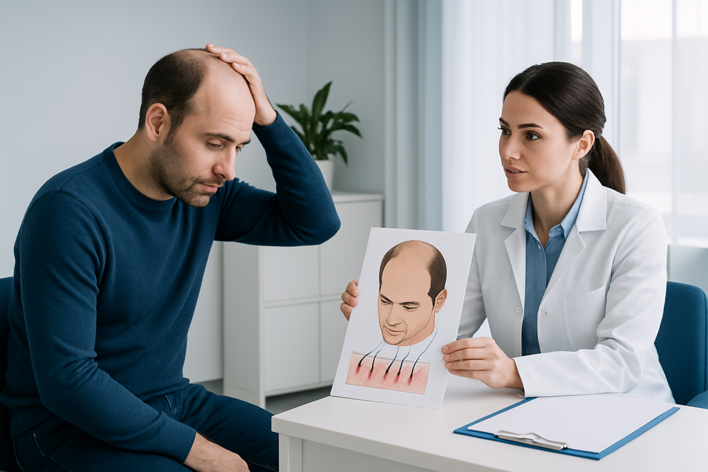 Causes & Risk Factors — Hair transplant