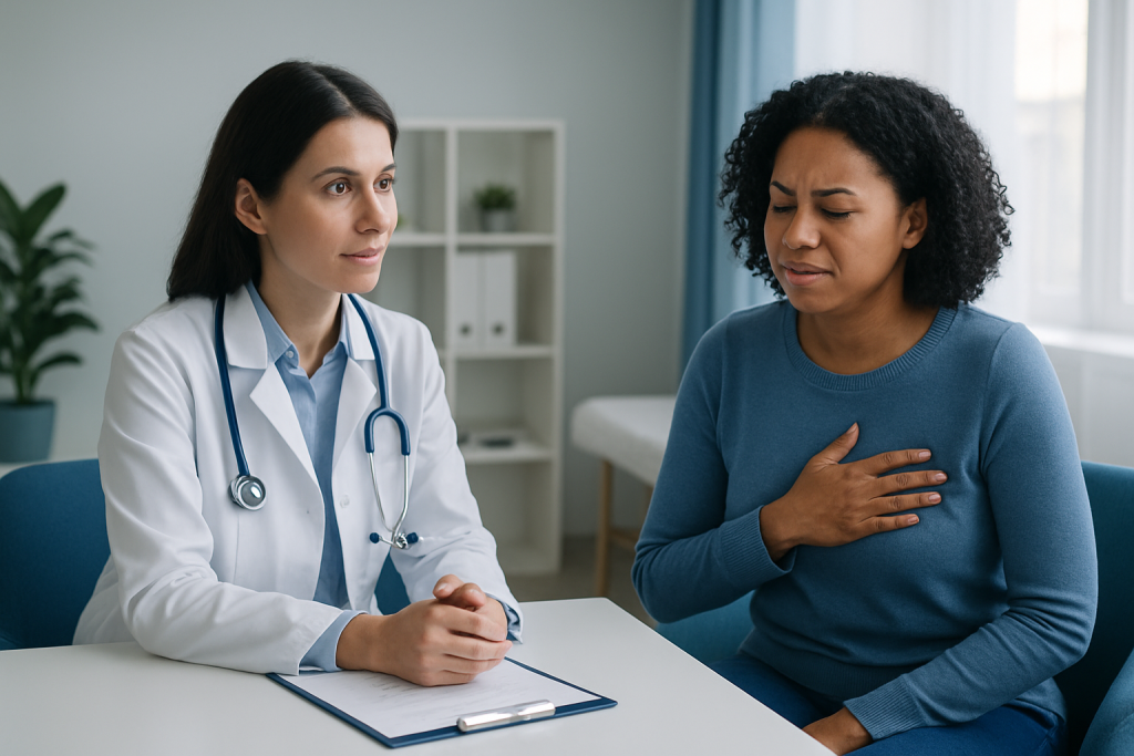 Causes & Risk Factors — Symptoms of heart attack in women