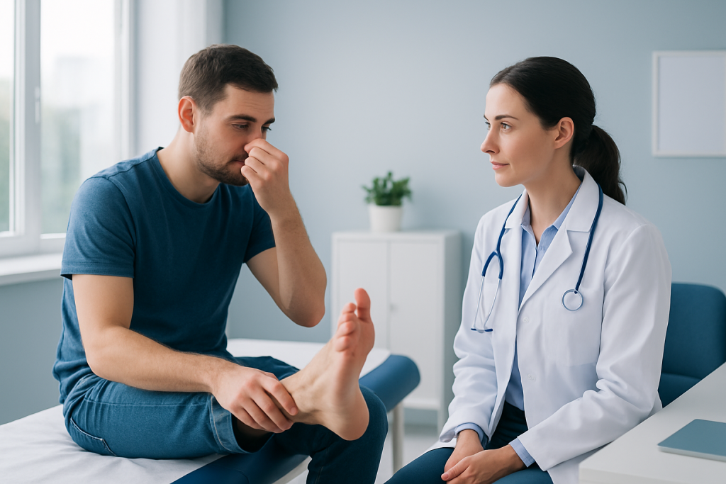 Causes & Risk Factors — smelly feet male