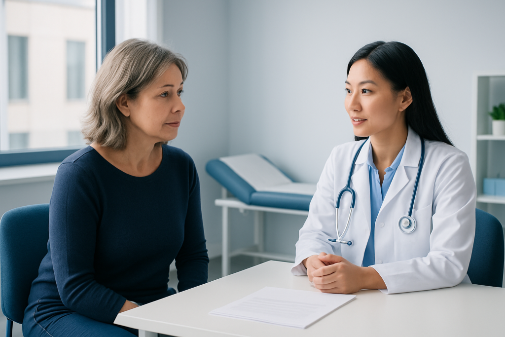 Common screenings to discuss — health screening for women over 40