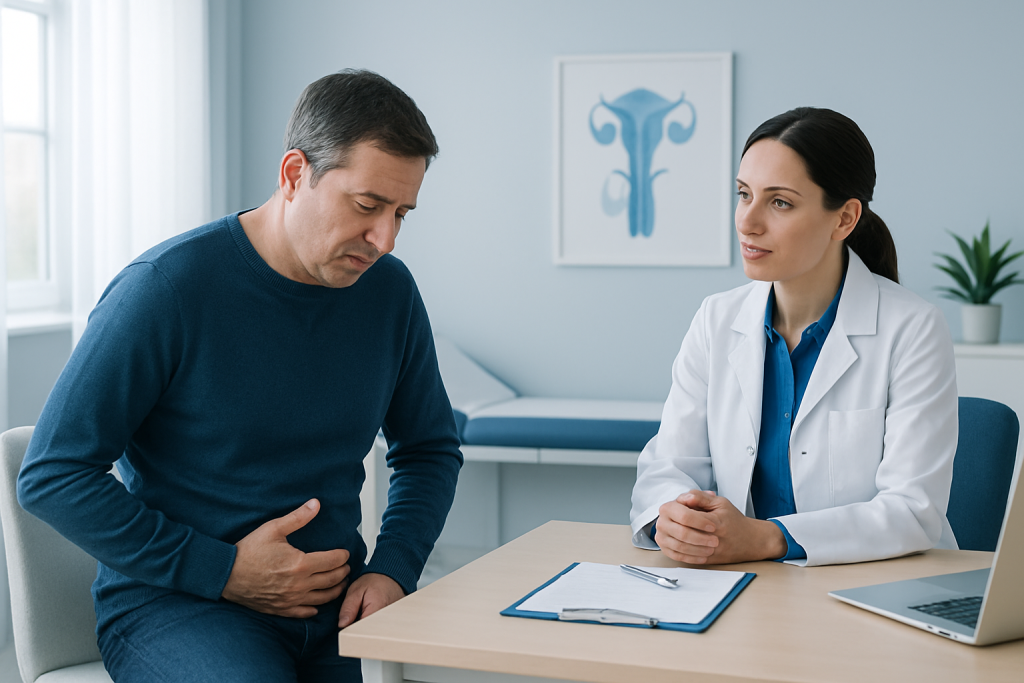 Common Symptoms and Warning Signs — male reproductive system