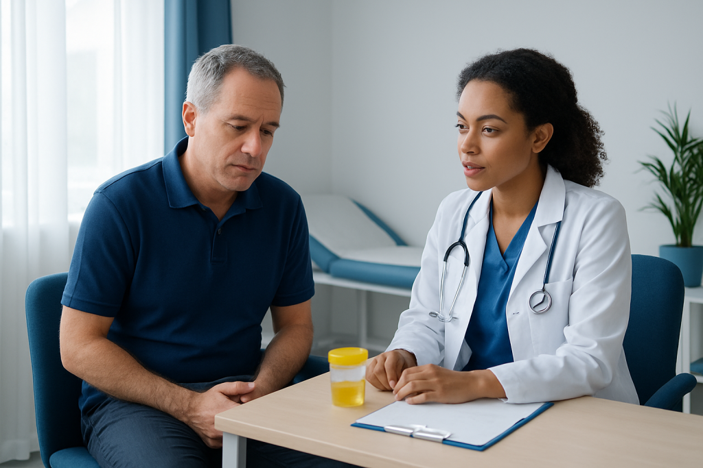Common symptoms and why the test is ordered — specific gravity of urine