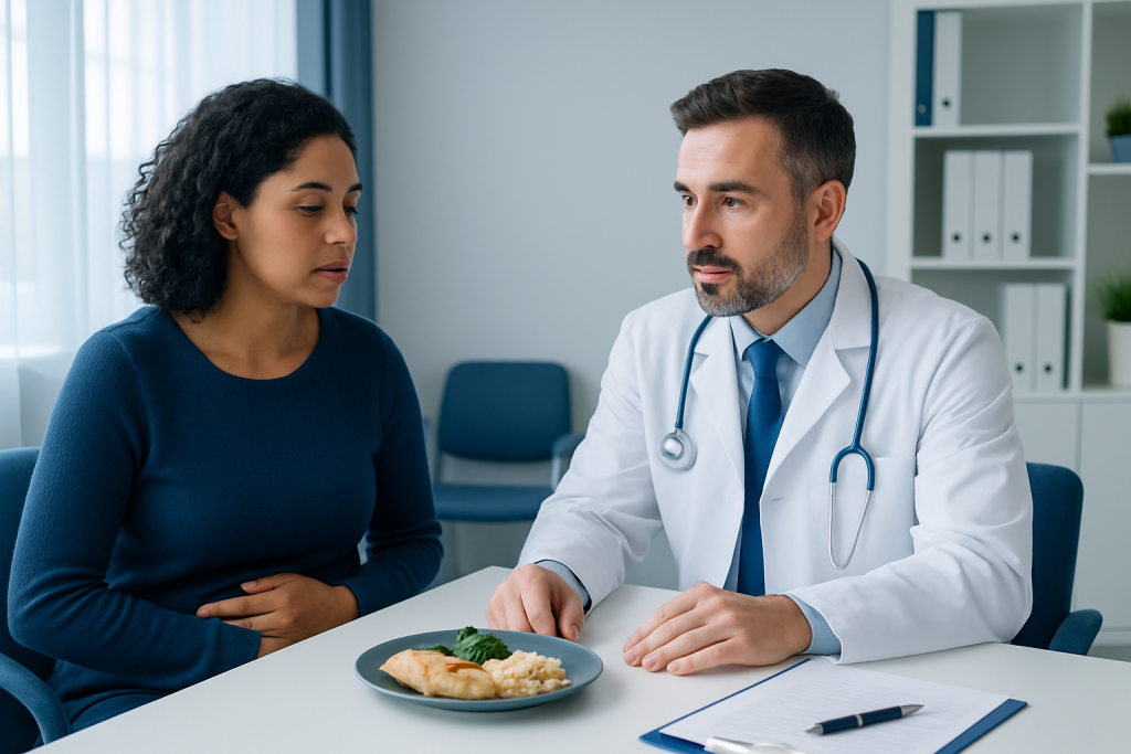 Common symptoms of too little or too much protein balance — high protein meals