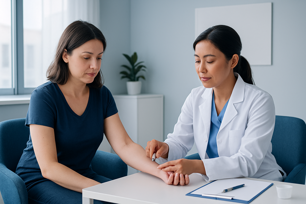 Common Symptoms That Lead to Testing — blood analysis