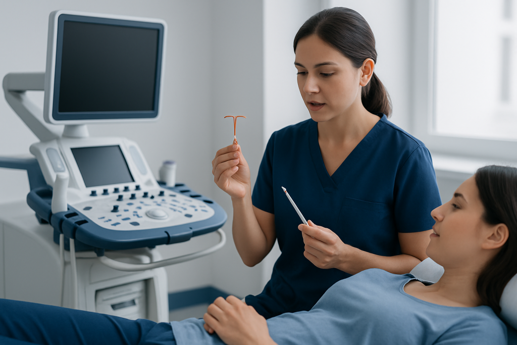 How it works — copper IUD