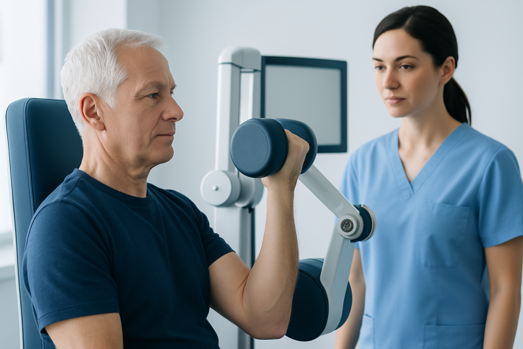 How the exercise works — Arnold Press