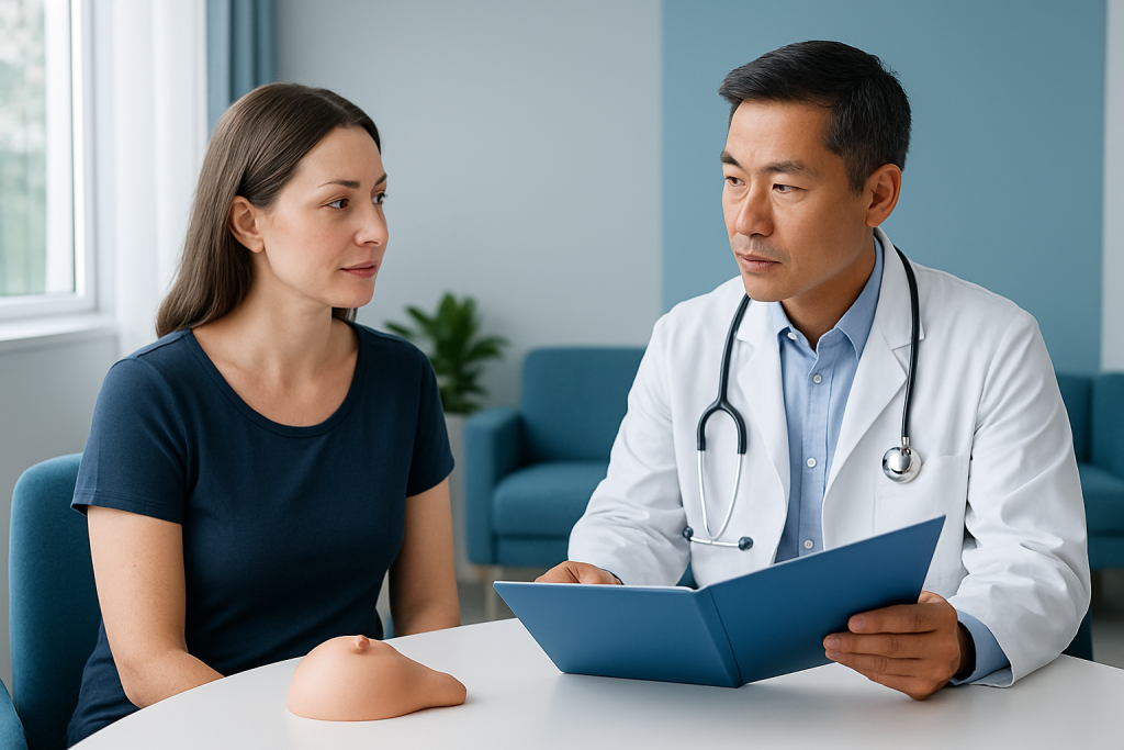 Medical records to pack or send in advance — Breast cancer surgery consultation abroad