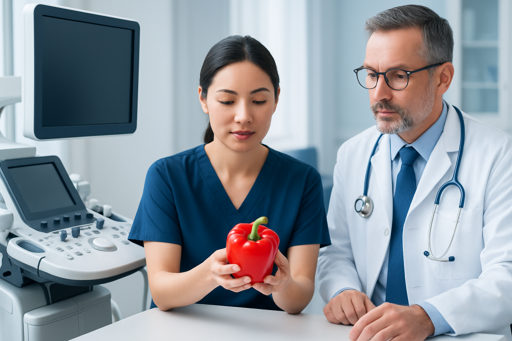 Nutrition profile and health value — bell peppers