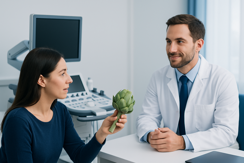 Nutrition profile and possible benefits — artichoke