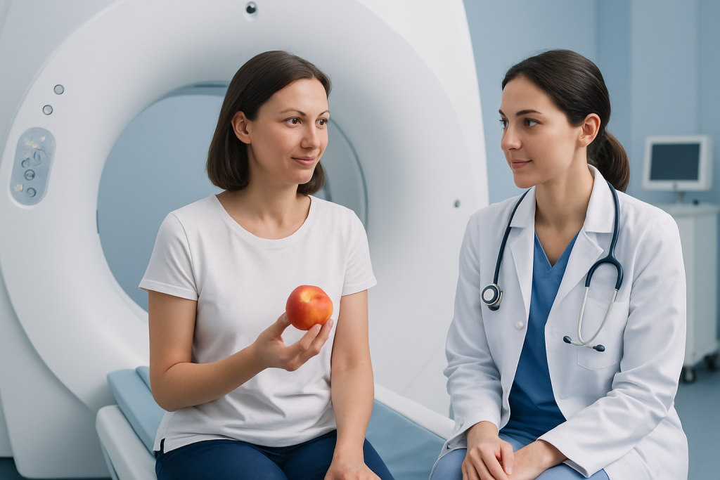 Nutritional profile — peach