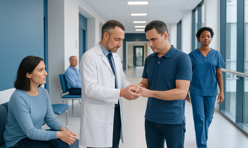 Overview — jammed finger