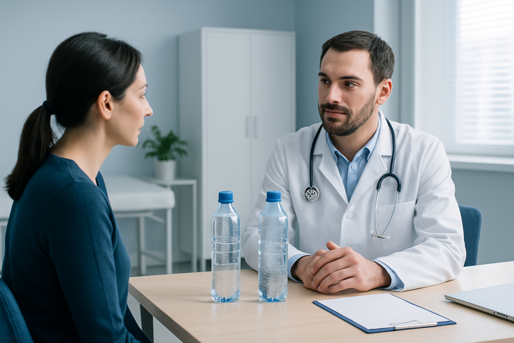 Possible Benefits — Mineral water and sparkling water