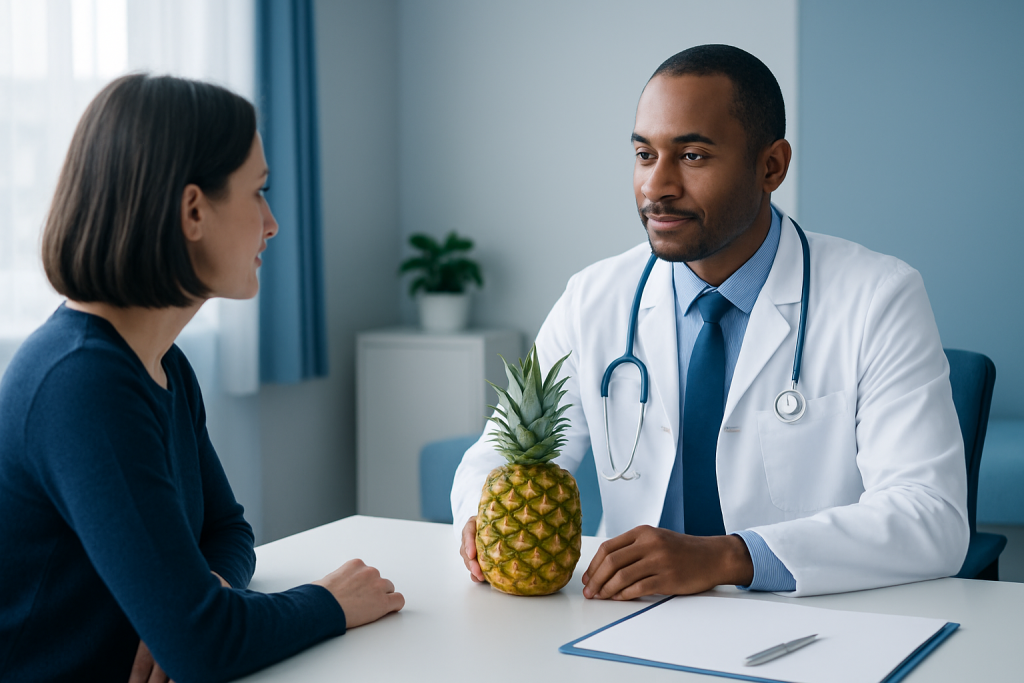 Possible health benefits — pineapple