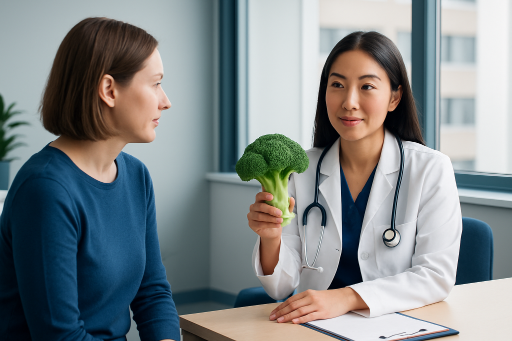 Possible health benefits — broccoli