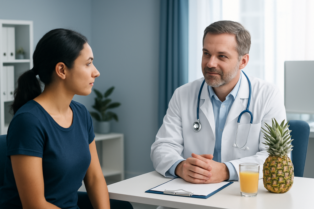 Potential Benefits — pineapple juice