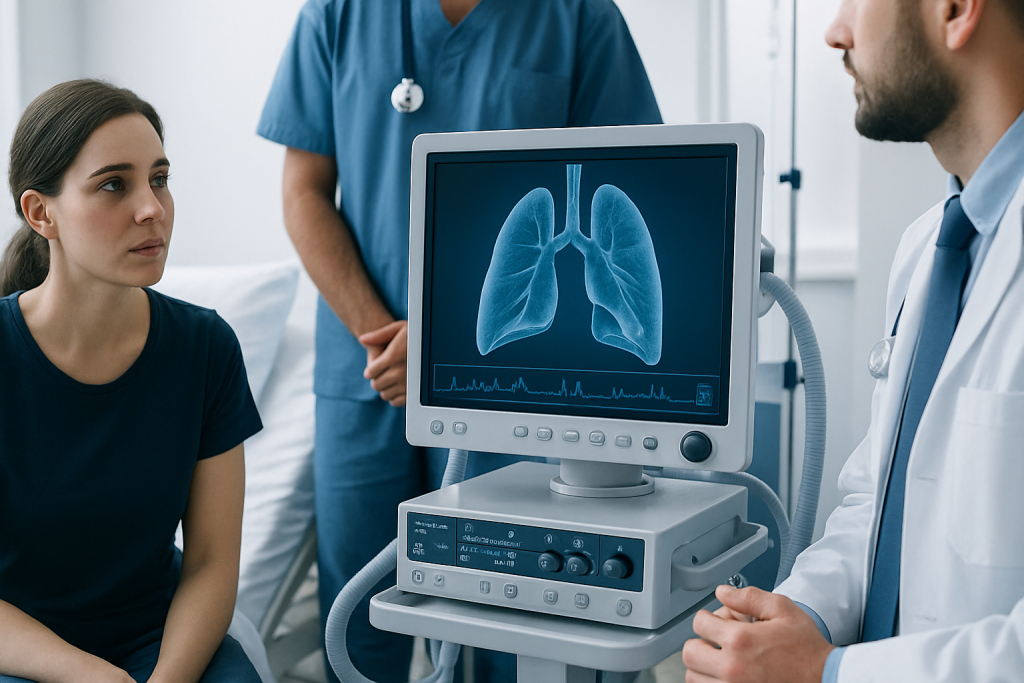Symptoms — Lingula of lung