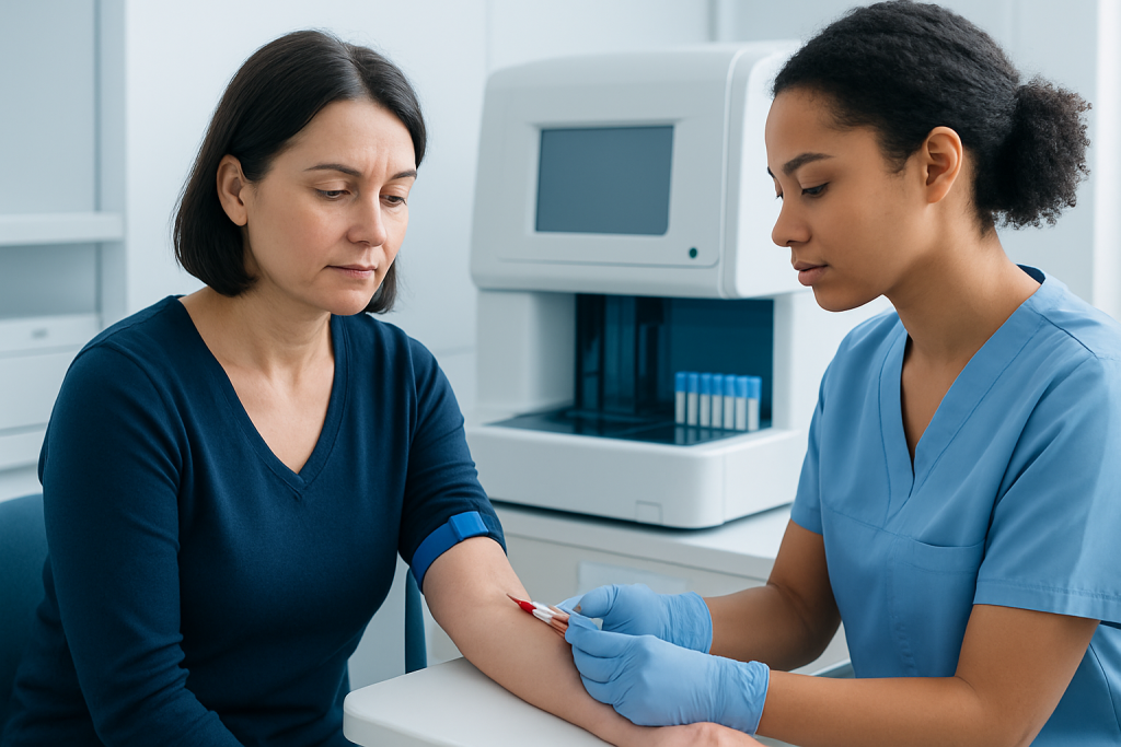Symptoms — low MCH blood test