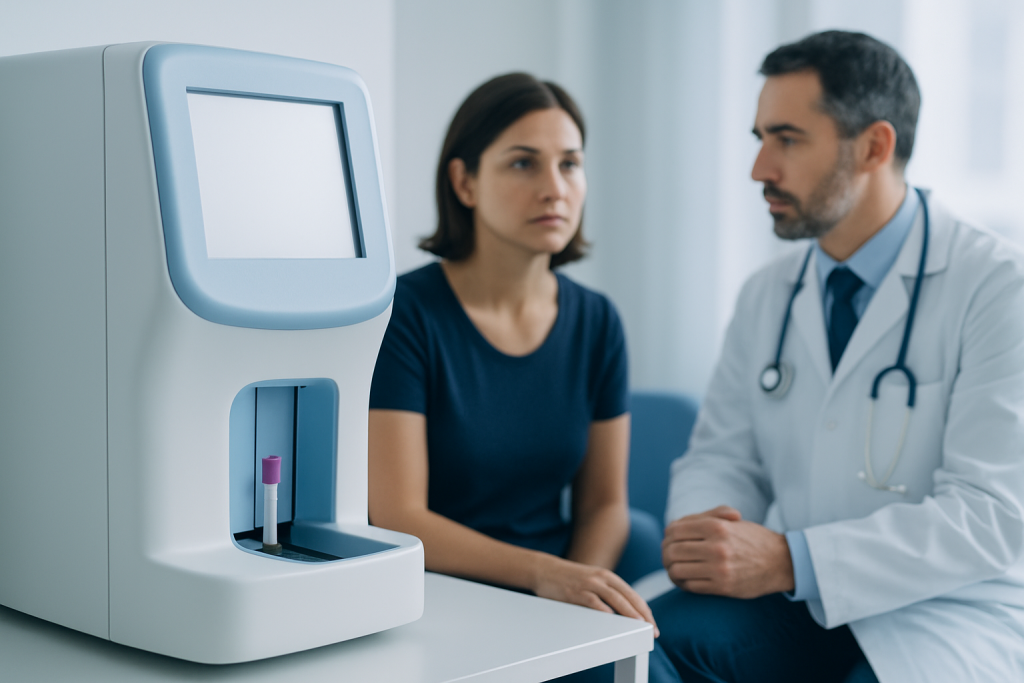 Symptoms — low MCV blood test