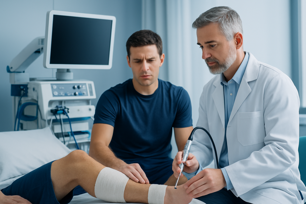 Symptoms — ankle surgery after sports injury
