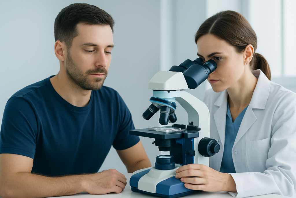 Symptoms — sperm count problems