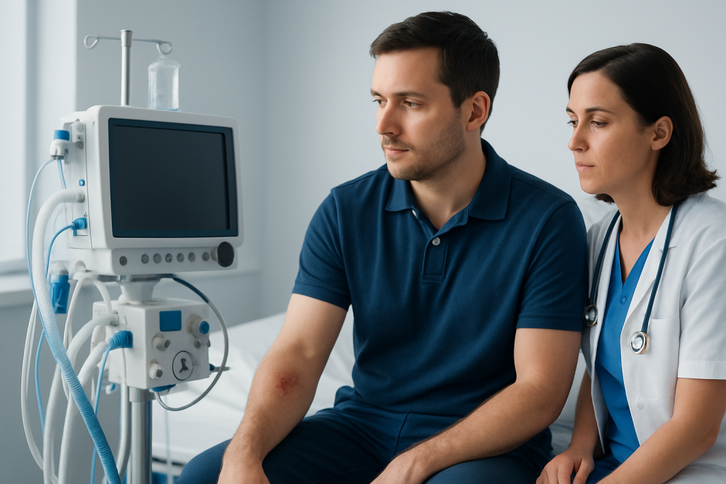 Symptoms — brown recluse