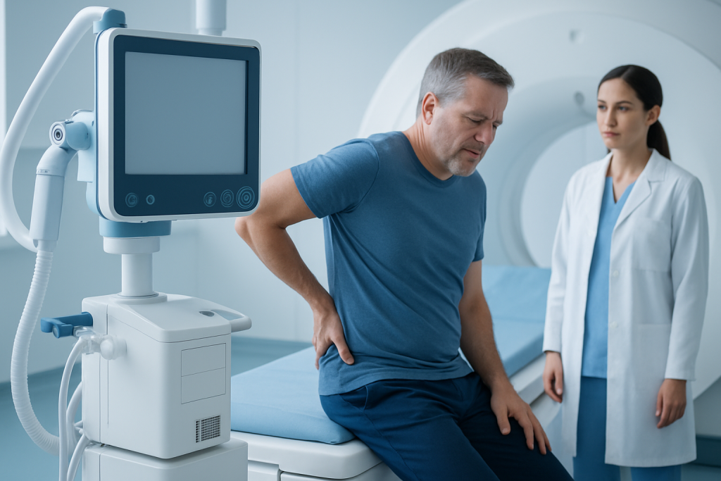 Symptoms — lower back pain