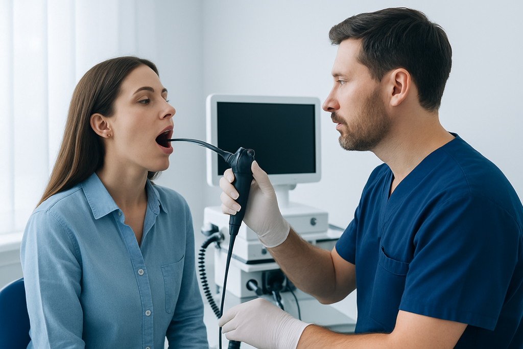 Symptoms — laryngitis