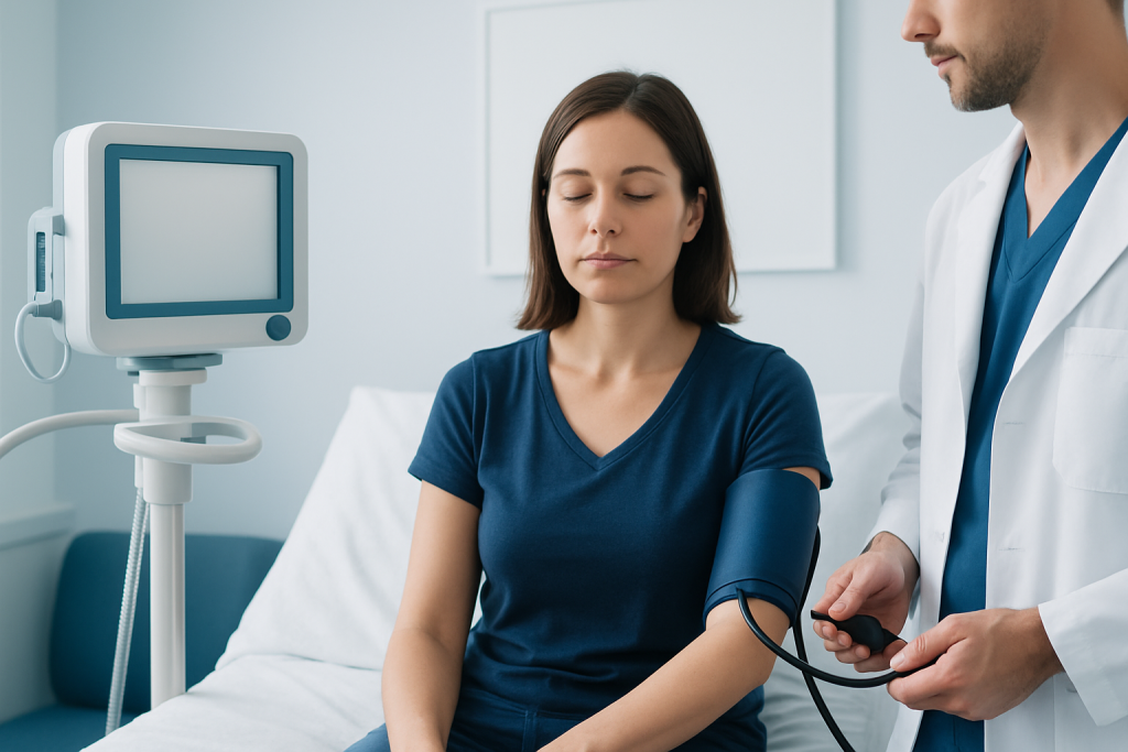 Symptoms — low blood pressure