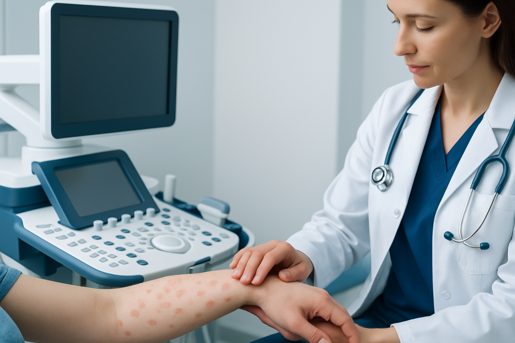 Symptoms — Pityriasis rosea